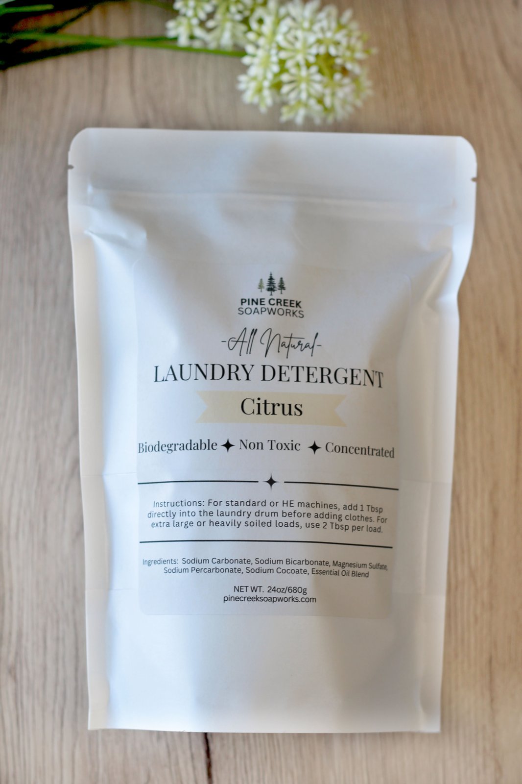 All Natural Laundry Detergent | Pine Creek Soapworks